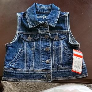 Cat &Jack denim vest